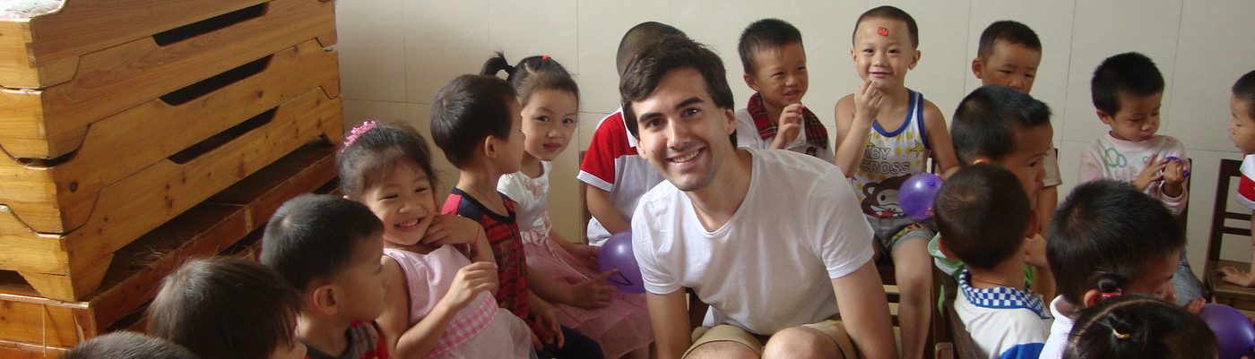 Teach Children in Kindergarten in China
