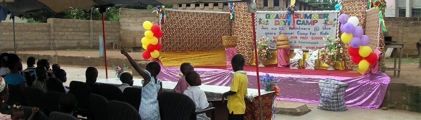 Make Summer Camp Fun for Children in Ghana