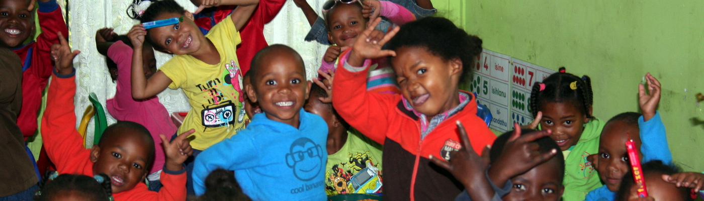 Care for Children in a Creche in Knysna in South Africa