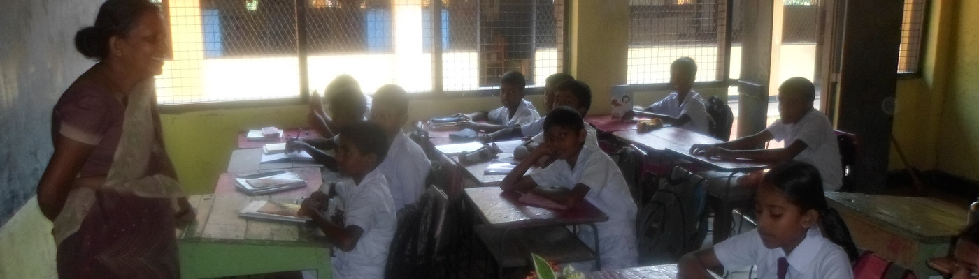 Teach Underprivileged Childen in Sri Lanka