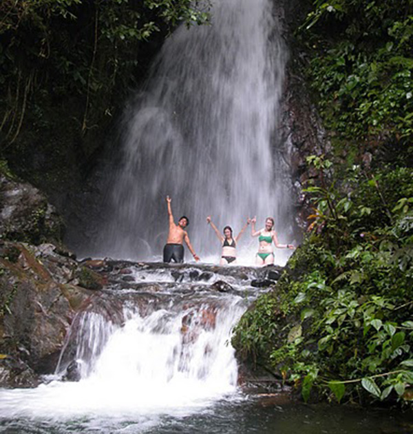 Waterfall in Peru